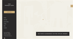 Desktop Screenshot of hotelwashingtonopera.com